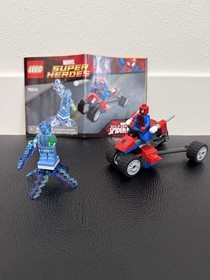 LEGO Marvel Spider-Trike Vs. Electro 76014/100% Complete Set