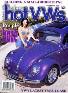 Zeitschrift aus USA - HOT VWs, September 2000, Käfer, Karmann, Buggy, Bus, Typ 3 - Bild 1 von 2