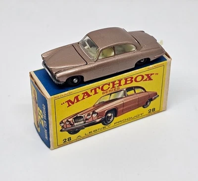 Matchbox Lesney – 28c Jaguar MK 10 1964 (ID#916) - Imagem 1 de 4