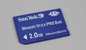 Sony / SAN DISK 2 GB Memory Stick PRO Duo Karte | SONY PSP | PORTABLE - Bild 1 von 2
