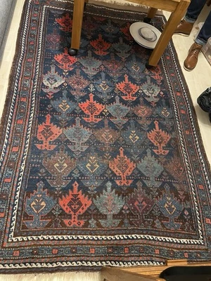 Antik Wunderschöne handgeknüpfter Perserteppich ?  240x118 cm - Bild 1 von 4