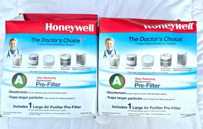 Lote de 2 prefiltros tipo A Honeywell Foto 1 de 4
