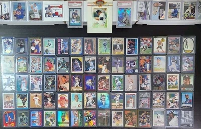 HUGE 3200+ Sports Card Collection PATCH/AUTO/ROOKIE BONDS GRIFFEY JORDAN RYAN BO - Image 1 of 4