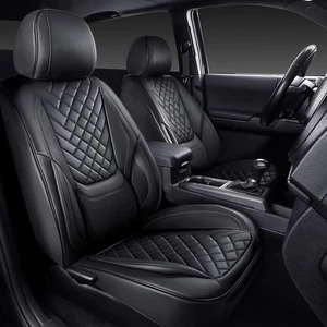 Tacoma Seat Covers Full Set 2016-2023, Leather Pickup Truck Seat Covers - Picture 1 of 8