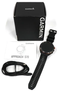 Garmin Approach S70 Golf GPS Smartwatch Touchscreen Distanz Score Tracking - Bild 1 von 6