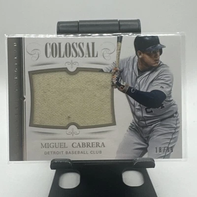 Miguel Cabrera 2014 Panini National Treasures Colossal #23 /99 Game Used - Image 1 of 2