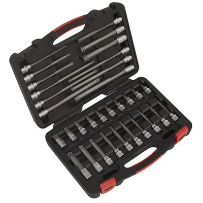 Sealey TRX-Star* Socket Bit Set 32pc 3/8"Sq Drive - Platinum Series AK89001  - Image 1 of 3
