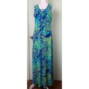 Philosophy Maxi Dress Stretch Sleeveless Multicolor Size M - Picture 1 of 12
