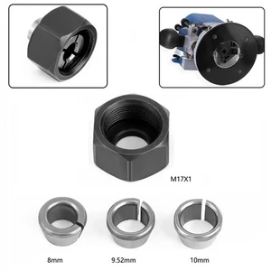 Collet Chuck Adapter Nut Bushing Converters For Electric Router Brand New - Picture 1 of 9