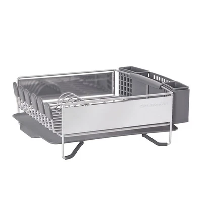 Kitchenaid Compact Space Saving, Dish Rack with Removable Flatware Caddy and Ang - Image 1 of 4
