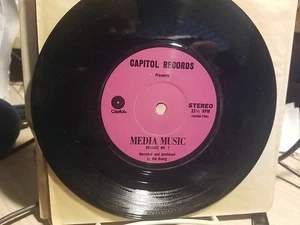 Capitol Records Media Music #7 M- 33 rpm commercial promotion single - Picture 1 of 2