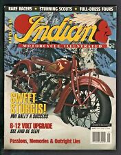 1995 January Indian Motorcycle Illustrated - Vintage Magazine - 1936 Chief