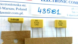 Lote de condensadores de película de policarbonato Evox Rifa 6,8 nF 400 V 2,5 % RM10 MKC CMK - 5 piezas - Imagen 1 de 7