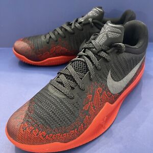 Nike Kobe Mamba Rage Black & Red Mens Sneakers AJ7281-006 Size 11