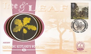(69893) GB Benham FDC Tree & Leaf Glasgow 2000 - Picture 1 of 1