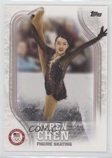 2018 Topps US Olympic & Paralympic Team and Hopefuls Karen Chen #US-16 Rookie RC