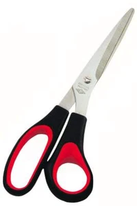 WEDO® 9768 Edelstahlschere Softgriff, 21cm, rot - Bild 1 von 1
