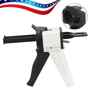 1:1 / 2:1 Ratio Dental Impression Mixing Dispenser Dispensing Caulking Gun 50ml - Picture 1 of 13