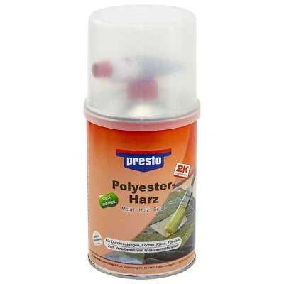 Presto 600528 Polyesterharz 1 Kg prestolith special inkl. Härter KFZ Boot Garten - Bild 1 von 4