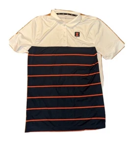 Nike University of Illinois Illini DRI-FIT NCAA White Polo Shirt Small S B1G - Picture 1 of 3
