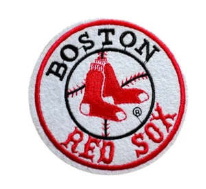 Boston Red Sox MLB Baseball Team Logo zum Aufbügeln Aufnäher Patch USA - Picture 1 of 3