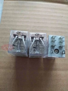 HF13F/024-2Z1 Intermediate Power Relay 10A 24VDC 8 Pins x 2PCS NEW - Picture 1 of 3