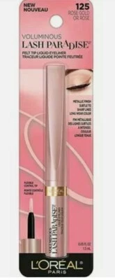 L'Oreal Voluminous Lash Paradise Felt  Liquid Eyeliner ~ Rose Gold or Rose #125 - Image 1 of 4