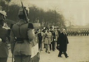 France Visit of RMA Sandhurst to the Saint Cyr Military School Old Photo 1928#1 - Imagen 1 de 3