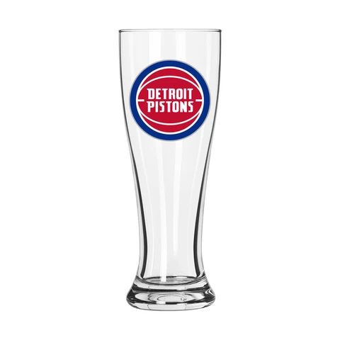 Detroit Pistons Letterman Logo 16oz. Pilsner Glass Cover