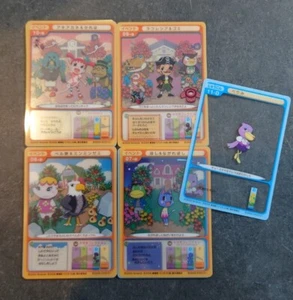 Seltene Animal Crossing Doubutu no mori Anime Film Sammelkarten Set 1 Millefeuille - Bild 1 von 2