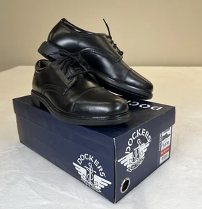 Dockers Men's Gordon Genuine Leather Dress Cap Toe Lace-up Oxford Shoe Size 9.5M - Picture 1 of 12