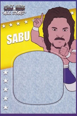 Tarjeta figura All Star tamaño pinta botín lucha libre profesional Sabu sin usar ECW WCW WWE Foto 1 de 4