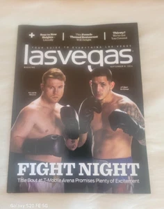 LAS VEGAS MAGAZINE SEPTEMBER 2024 FIGHT NIGHT ALVAREZ VS. BERLANGA LUIS MIGUEL - Picture 1 of 12