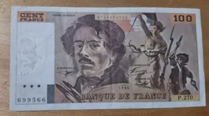 Billet 100 Fr DELACROIX 1994 Fay 69ter1b Alph. P.270 TTB / VF - Imagen 1 de 2