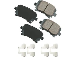 For 2006-2021 Volkswagen GTI Brake Pad Set Rear Akebono 87349QGXJ 2007 2008 2009 - Picture 1 of 2