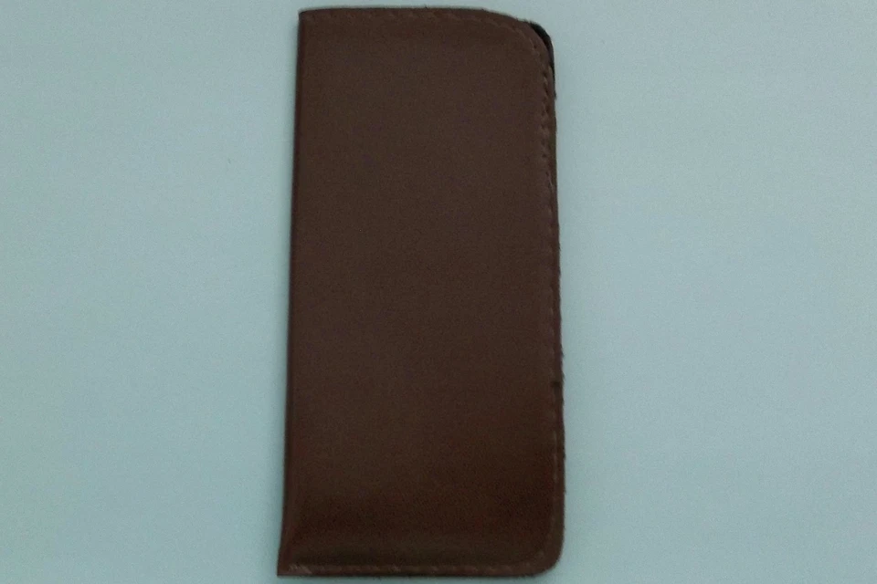 2 estuches acolchados para gafas de vinilo de lados suaves marrón 6,5" x 3" 002 Foto 1 de 1