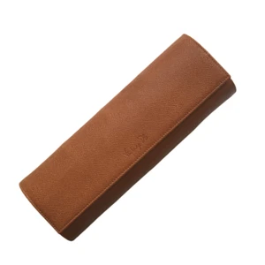 Tan leather Watch Roll for Rolex / Patek Philippe / Cartier - Picture 1 of 2