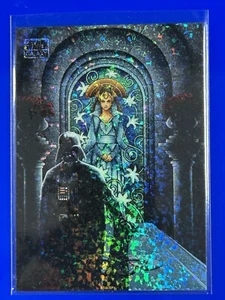 Mourning for Padmé Refractor Topps Star Wars Chrome Galaxy 2024 .#31 - Picture 1 of 3