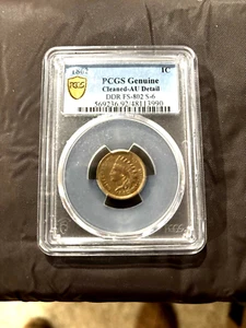 1862 DDR FS-802 S-6. Doubling Most Pronounced On Ribbon And Arrows. OBO - Picture 1 of 2