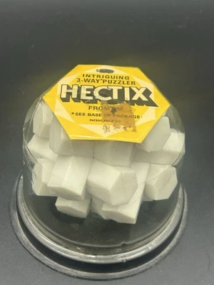 1970’s HECTIX 3-Way Puzzler Puzzle 3 Solutions Brain Game Mind Teaser 3-D NOS - Image 1 of 4
