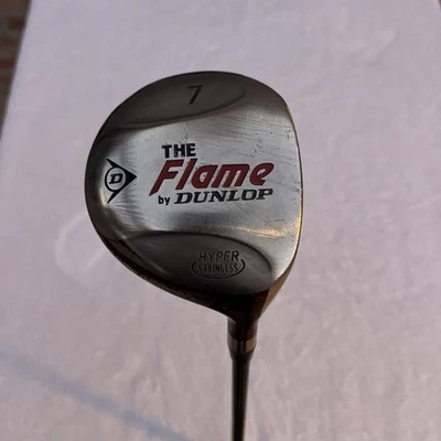 The Flame By Dunlop 7 Fairway Wood Hyper Stainless Mid-Firm Graphite Shaft R/H - Image 1 of 4