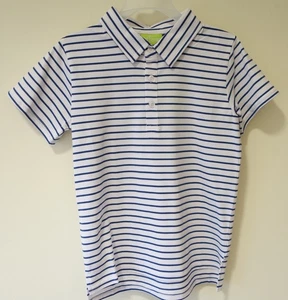 NWT Classic Whimsy Navy Stripe Polo Shirt Boy's Size 8 - Picture 1 of 1