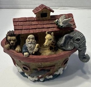 Dickson Noah’s Ark Trinket Box - Resin - Picture 1 of 9