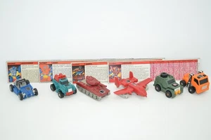 Lote de figuras de acción Transformers Vintage G1 Warpath Beachcomber Huffer Powerglide - Imagen 1 de 8