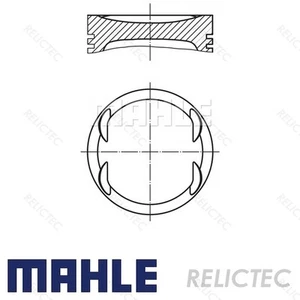 Kolben mit Ringen Opel Vauxhall Chevrolet Holden Irmscher:ASTRA F,CORSA 624225 - Bild 1 von 3