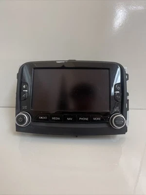 OEM 2014-2017 FIAT 500L Radio AM-FM Navigation Display Screen 6434C-BE2803 - Image 1 of 4