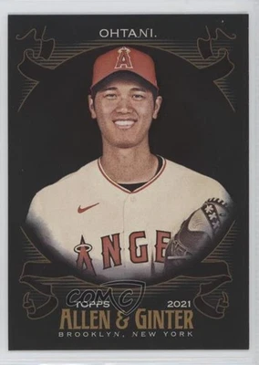 2021 Topps Allen & Ginter's X Shohei Ohtani #25 - Image 1 of 2