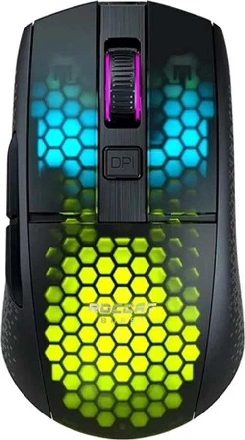 Roccat Burst Pro Air Wireless RGB Gaming Mouse Black For PC Computer - Image 1 of 1