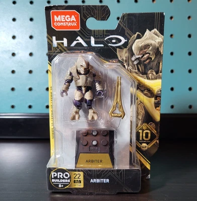 Mega Construx Halo Series 10 Pro Builder Arbiter Minifigure GFT40 - Image 1 of 4