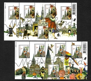 Niederlande: Schöne Niederlande, Leiden, Sitard, 2x Block postfrisch - Bild 1 von 1